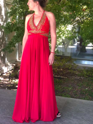 VESTIDO SAREE ROJO VESTIDO SAREE ROJO