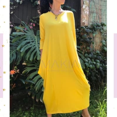 VESTIDO ROBERTA AMARILLO VESTIDO ROBERTA AMARILLO