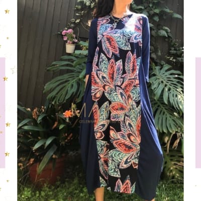 VESTIDO ROBERTA ESTAMPADO HOJAS VESTIDO ROBERTA ESTAMPADO HOJAS