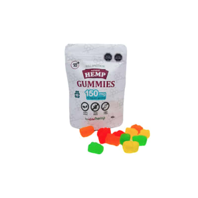 Gomitas | 150mg. | 40 grs. | Natural Hemp