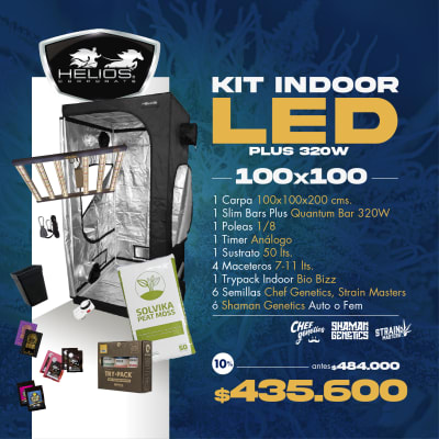 Kit Indoor | Led | 100 x 100 | Plus 320W
