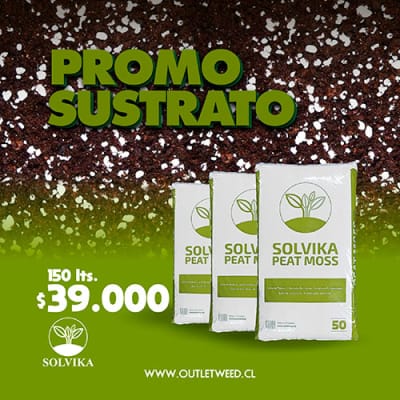 Promo Sustrato | 150 lts. | 3 Sacos 50 Lts. | Solvika