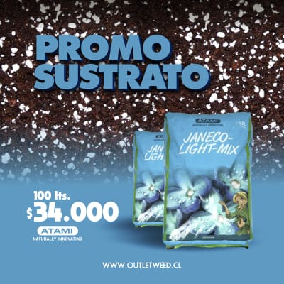 Promo Sustrato | 100 lts. | 2 Sacos 50 Lts. | Atami