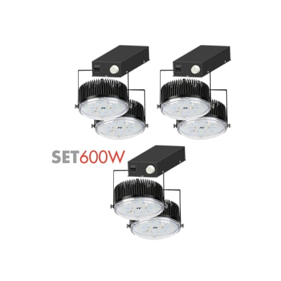 Quantum Board Second Sun | Kit 600W | 6 lentes SMD Quantum Board | Helios Corporate