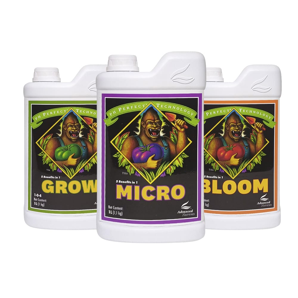 Micro+Grow+Bloom | 1 lt. c/u | Advanced Nutrients1