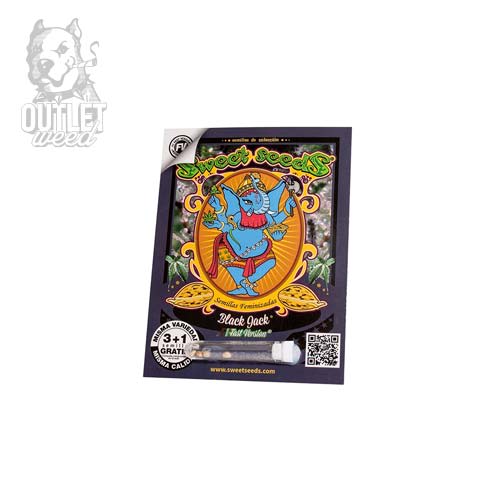 Semillas | Black Jack Fast Version | Fem | 3+1 semillas | Sweet Seeds2