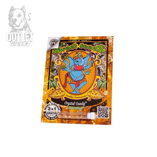 Semillas | Crystal Candy Fast Version | Fem | 3+1 semillas | Sweet Seeds2