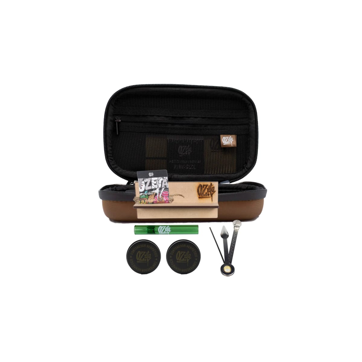 Estuche Antiolor + Accesorios | Grande | Brown / Café | Ozeta6