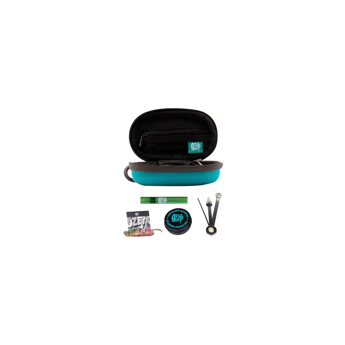 Estuche Antiolor + Accesorios | Pequeño | Cyan / Celeste | Ozeta5