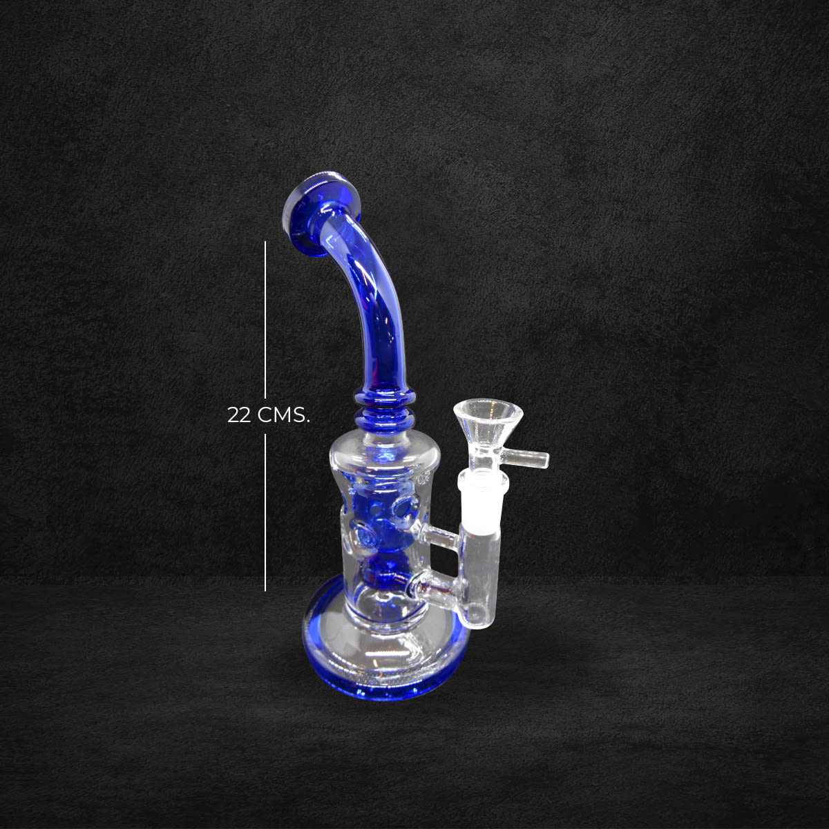 Bong | K68 | Pyrex | 22 cms.1