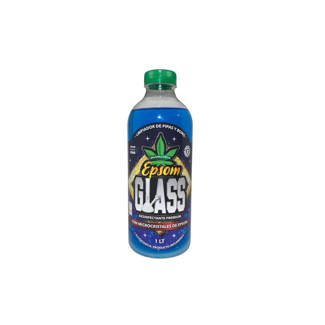 Limpiador de Bongs y Pipas | Epsom Glass | 1 lt. | Pro Essence1