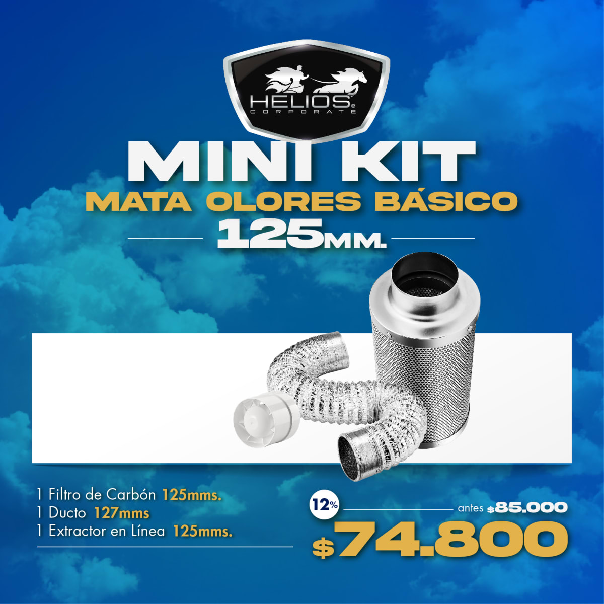 Mini Kit | Mata Olores | Básico | 125 mms.1