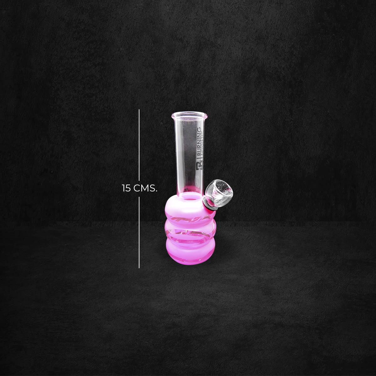 Bong Mini | Rosado | Burning Loving | 15 cms.1