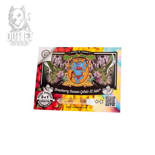 Semillas | Strawberry Banana Gelato XL | Auto | 3+1 semillas | Sweet Seeds2