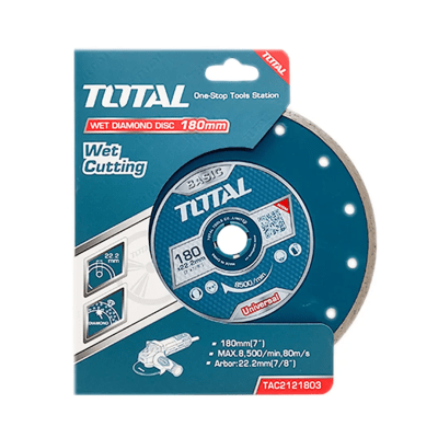 Disco diamantado corte húmedo 7