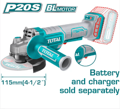 Esmeril angular inalámbrica 20V 7