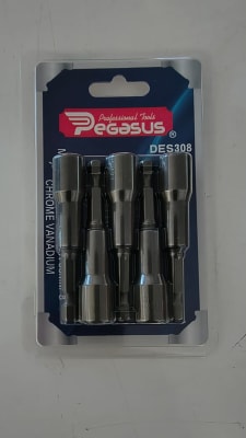 JUEGO DE VASO MAGNETICO HEXAGONAL DE 3/8 (5 PCS)1