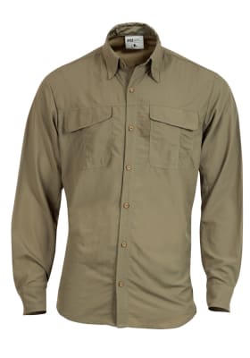 CAMISA OUTDOOR BEIGE BLACK WOLF T/M1