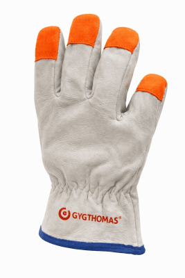 GUANTES CABRITILLA SIN FORRO REFLECTANTE CON PROTECCIÓN DEDOS