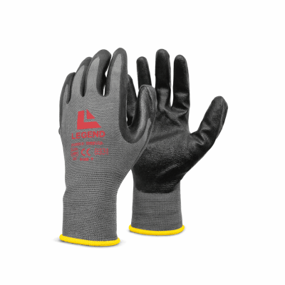 GUANTE FOAM NITRILE BY LEGEND T8 (PAR)