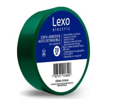 CINTA AISLANTE VERDE  10 YARDAS1