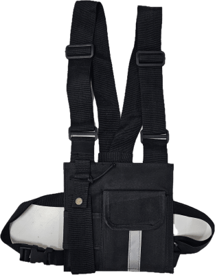 MORRAL PORTA RADIO NEGRO