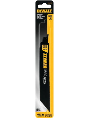 HOJA DE SIERRA RECIPROCA BIMETAL 8PLG 14/18 DWA4188 PACK X51