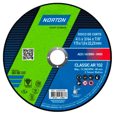 DISCO CORTE NORTON 115X1.6X22,231