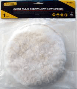 DISCO PULIR LANA CON CUERDA 180MM UYUSTOOLS