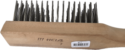 ESCOBILLA ACERO RECTO NRO. 7 5*16 CORRIDA HELA
