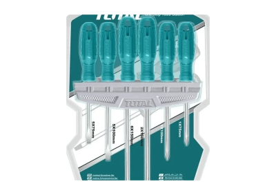 JUEGO DE DESTORNILLADOR SCREWDRIVER 6 PIEZAS TOTAL THTDC2506011