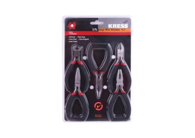 KIT MINI ALICATES 5 PIEZAS 16001 KRESS