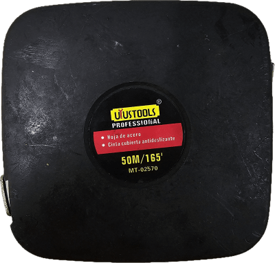 FLEXOMETRO UYUS 50MTS CINTA METALICA HUF2501