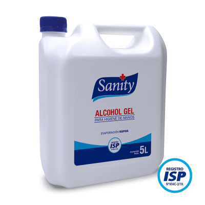 GALON ALCOHOL GEL 5 LTS1