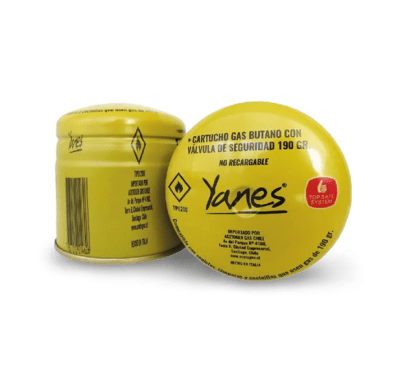 CARTUCHO DE GAS BUTANO 190G YANES1