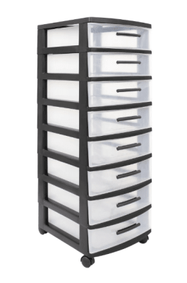 GAVETERO ECLYPSE 8 NIVELES NEGRO1