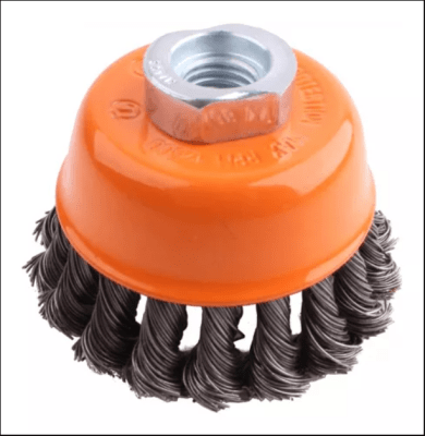 GRATA COPA ALAMBRE TRENZADO KRESS 3 PLG KGC03TM141