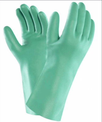 GUANTE NITRILO VERDE TALLA 8 BLACK BULL