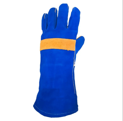 GUANTE SOLDADOR LEGEND KEVLAR AZUL1