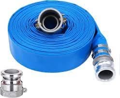 MANGUERA PLANA POLYDUR AZUL 3 PLG. POR METRO