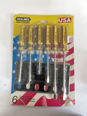 SET DE ATORNILLADORES CHALIMEX 6 PZS1