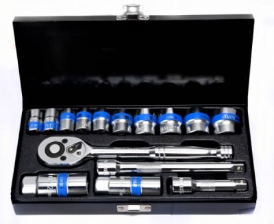 JUEGO DE DADOS UYUSTOOLS 3/8 PLG DAT8151