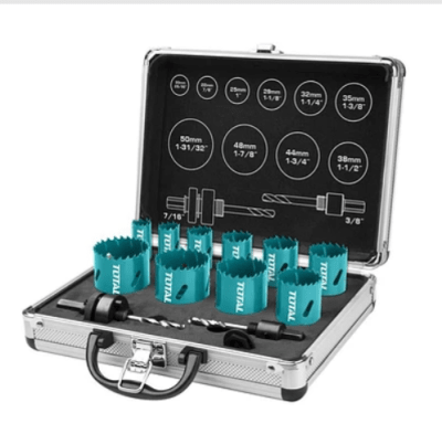 JUEGO DE SIERRA COPA BI-METAL 12 PZS TOTAL