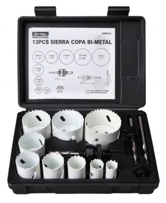 JUEGO SIERRA COPA BIMETAL 13 PCS SEO013 UYUSTOOLS