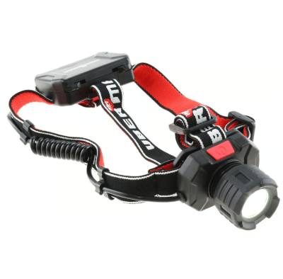 LINTERNA CASCO RECARGABLE 300LM