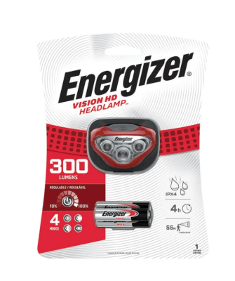 LINTERNA PARA CASCO VISON HD ENERGIZER