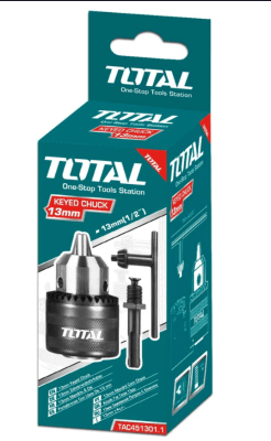 MANDRIL TALADRO 13MM MAS LLAVE 1/2 TOTAL
