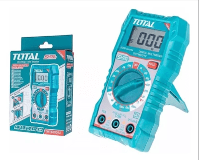 MULTIMETRO DIGITAL PANTALLA LED 2000 TMT460012 TOTAL