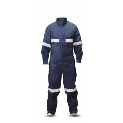 OVEROL FIRETEX AZUL REFLECTANTE T/M