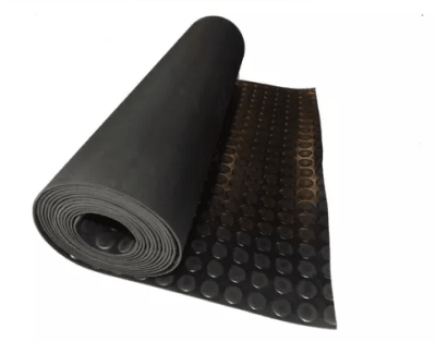 PISO R.GOMA ESTOPEROL NEGRO 3MM X 1,2 MT (VALOR X MT)1